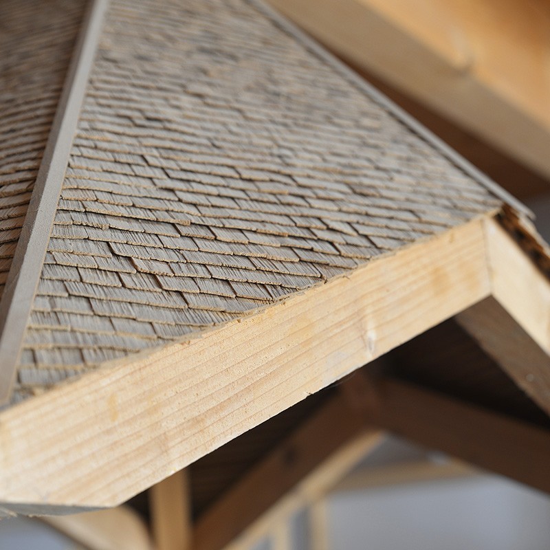 Zedernholzschindeln für Bastler, ökologisch in Deutschland produziert